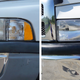 Before and after.